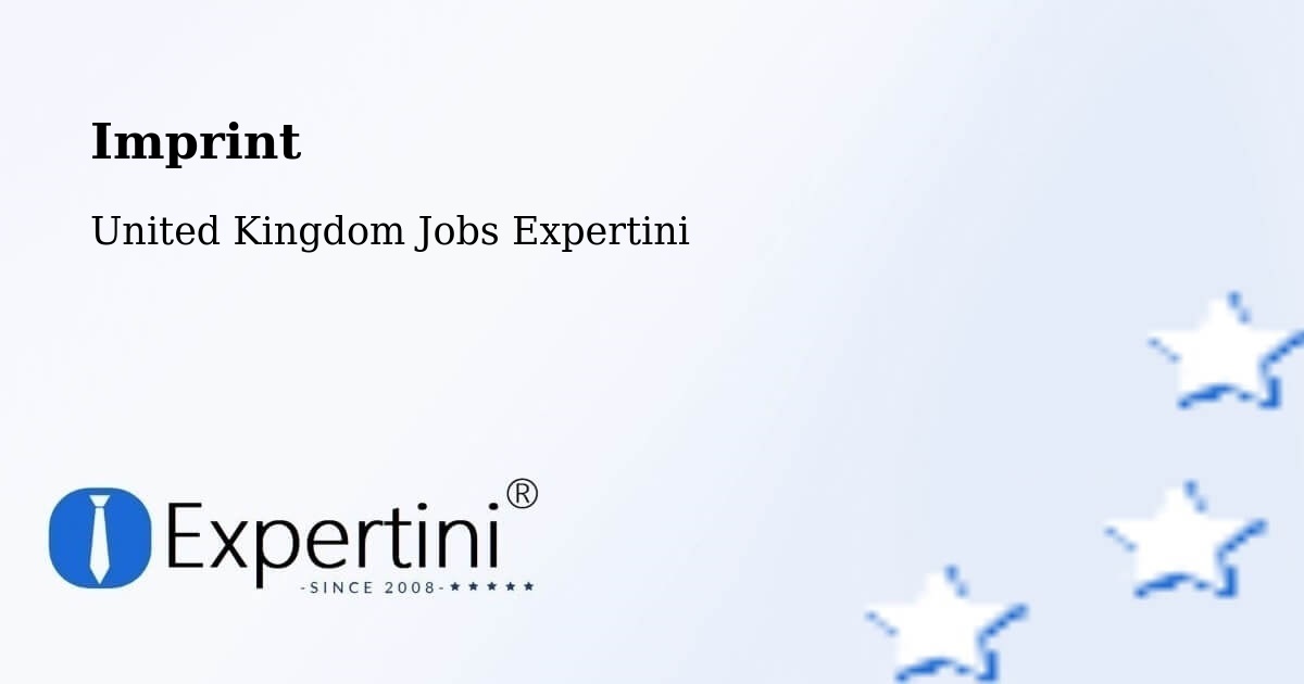 Imprint – Chinley - United Kingdom Jobs Expertini